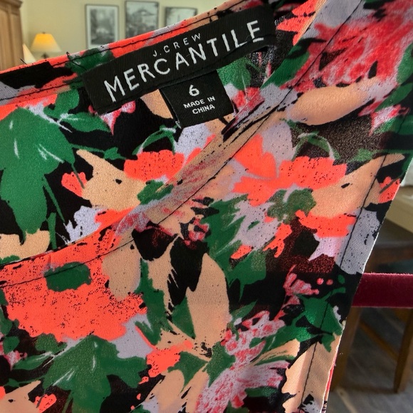 J. Crew Vibrant Floral Midi Dress - Picture 3 of 3